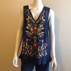 Evys Tree boho peasant top